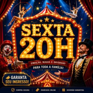 CIRCO MONTOVANI 15/05 SEXTA-FEIRA | 20H