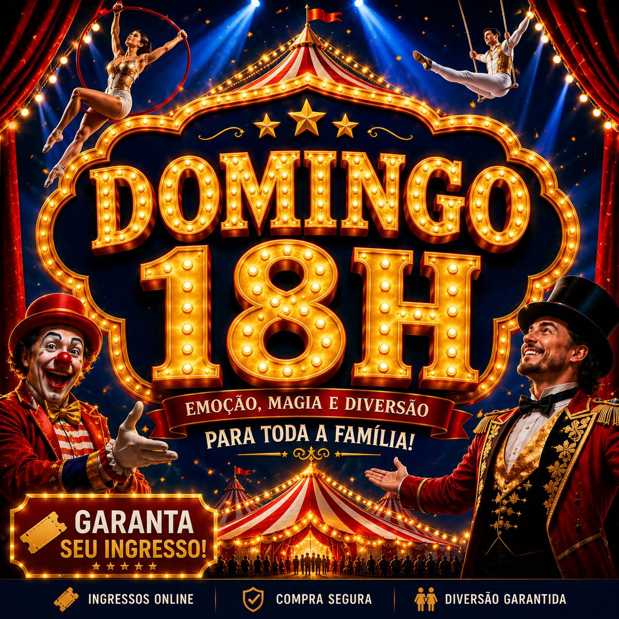 CIRCO MONTOVANI 17/05 DOMINGO | 18H