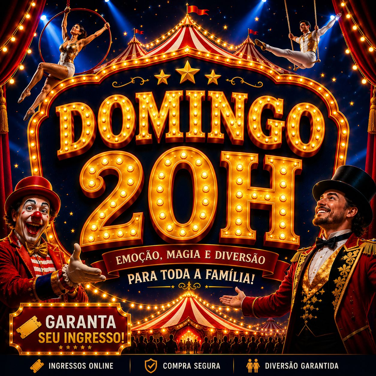 CIRCO MONTOVANI 17/05 DOMINGO | 20H