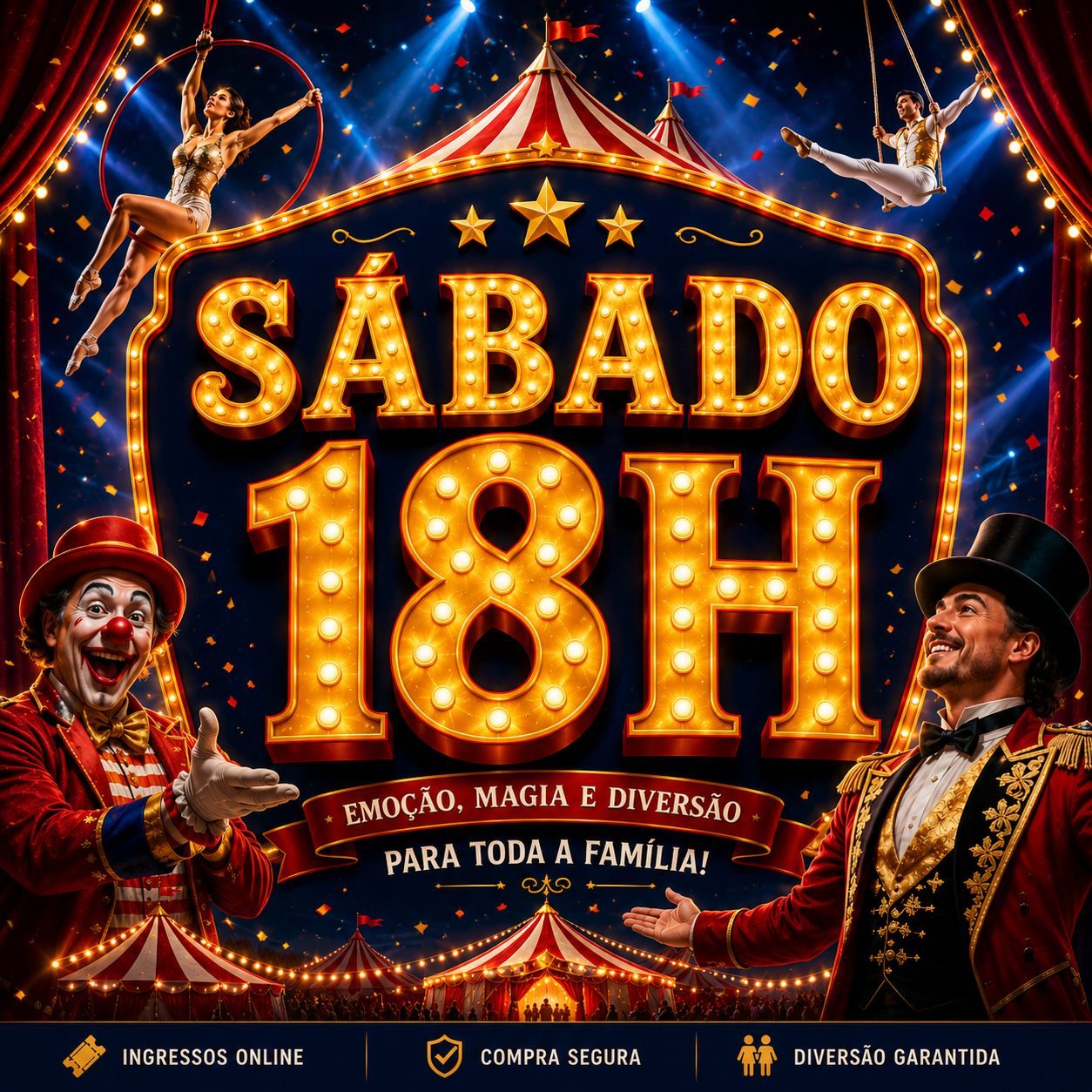 CIRCO MONTOVANI 16/05 SÁBADO | 18H
