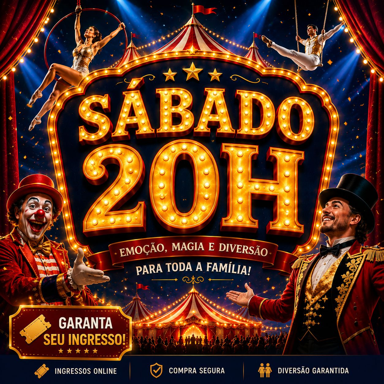 CIRCO MONTOVANI 16/05 SÁBADO | 20H