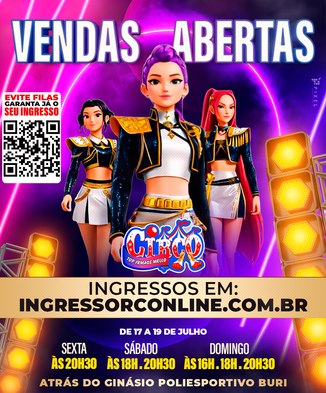CIRCO TOP | 18 JUL | 18H